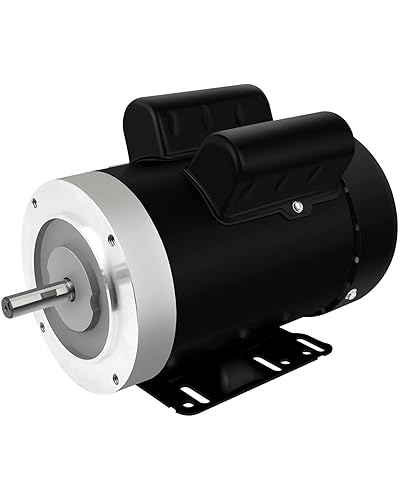 Miniatura 8 de Motor eléctrico 12HP 1750RPM Motor monofásico de uso general 115230V 78 "diámetro de eje CWCCW TEFC