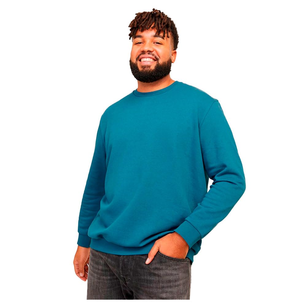 Jack&Jones Plus Jjebradley Sweat Crew Noos Pls Maillot de survêtement Homme (Lot de 1)