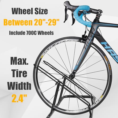 image for CyclingDeal Bicycle Floor Parking Rack Stand - for Mountain MTB Road B