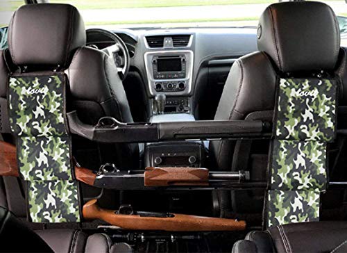 LOVIT Car Concealed Seat Back Gun Rack，Hunting Gear Seat Back Gun Sling Holder