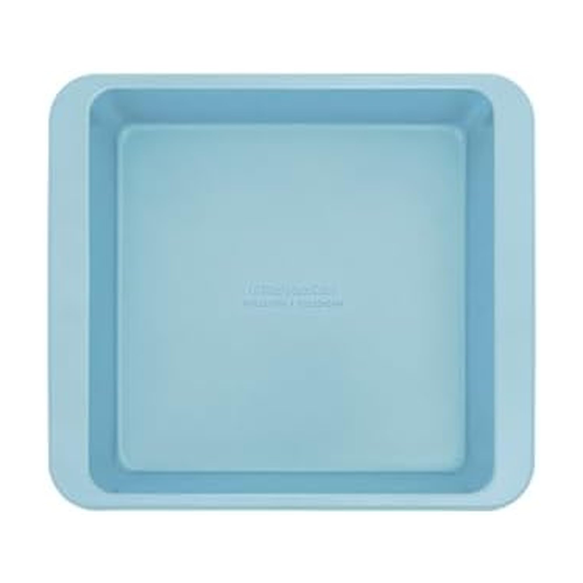 KitchenAid 9 in Nonstick Swiss Engineered Aluminized Steel Square Cake Pan, Dishwasher Safe, Mineral Water