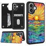 for iPhone 16 Wallet Case with...