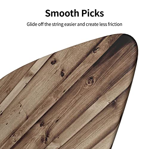 Ensemble de 6 médiators de guitare en grain de bois pour guitare acoustique, guitare électrique, basse, ukulélé – fin… - Les Beatles, Paul McCartney, John Lennon, RIngo Starr, George Harrison Ensemble de 6 médiators de guitare en grain de bois pour guitare acoustique, guitare électrique, basse, ukulélé - fin… – Image 7