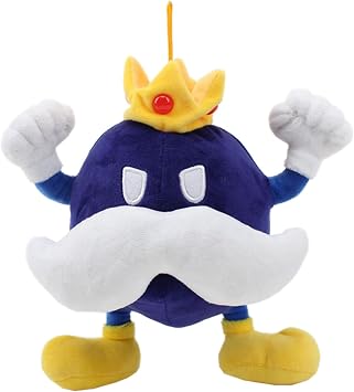 King Bob-omb Plush Toy 8 Stuffed Soft Doll