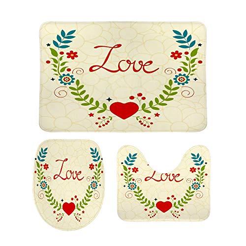 Funda de edredón de 3 piezas de fácil cuidado en poliéster Pattern2 para cama doublé 2