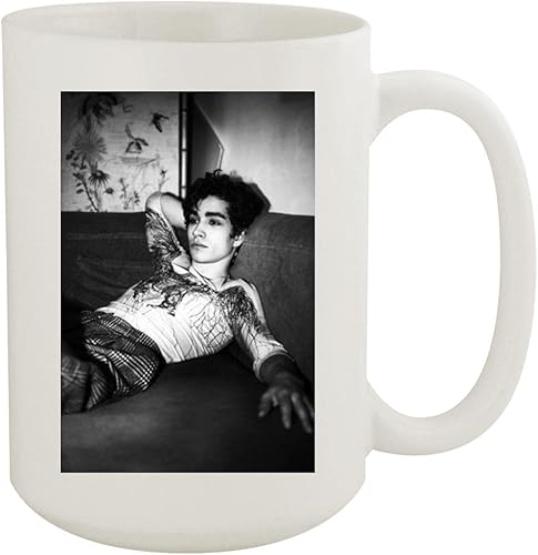 FC Carino Robert Sheehan - Taza de café de cerámica blanca de 15 onzas PDI #PIDP109047