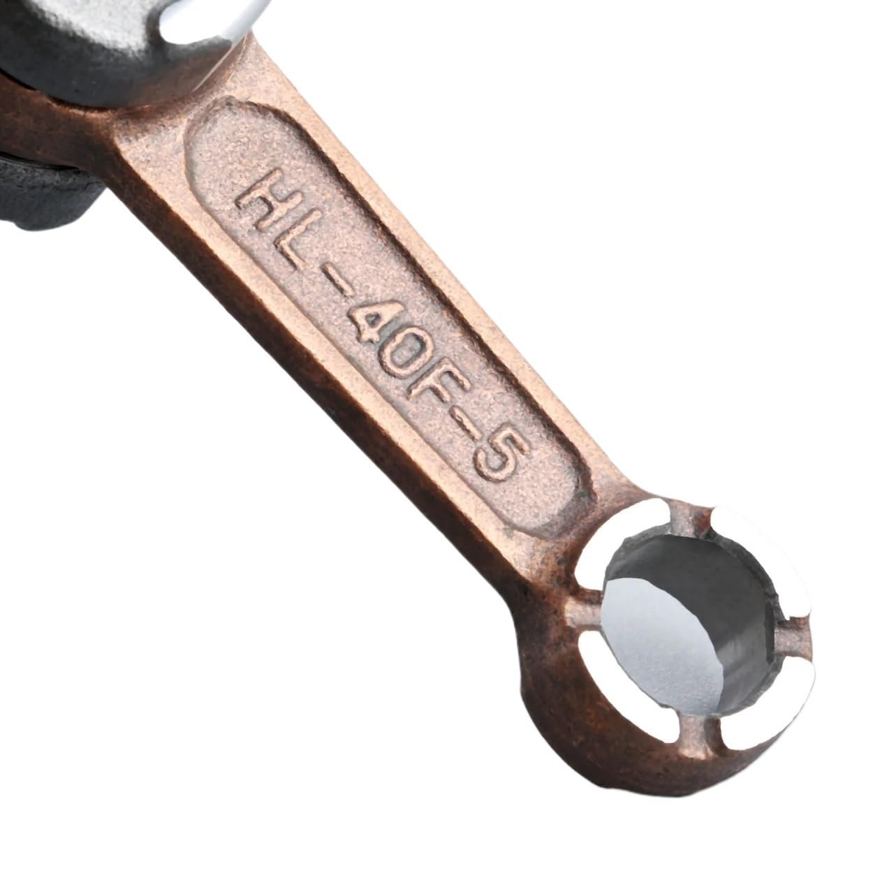 1 Pieza de cigüeñal de desbrozadora de Metal for Motor de desbrozadora 430 Recortadora 40-5 43CC 430 Piezas de Repuesto de Herramientas de jardín