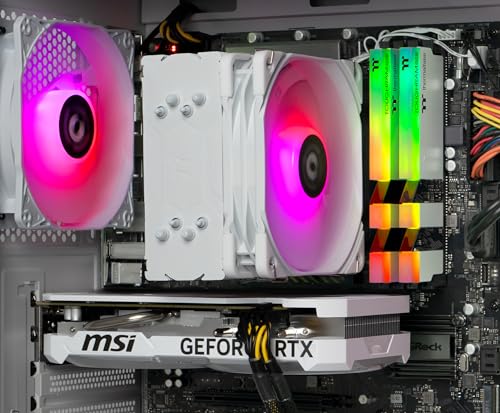 Thermaltake LCGS Quartz i4760 Gaming Desktop (Intel® Core™ i5-14400F, ToughRam 32GB DDR5 5600MT/s RGB Memory, NVIDIA® GeForce RTX™ 4060, 1TB NVMe M.2, WiFi, Windows 11) S2QT-B760-460-LCS - Image 6