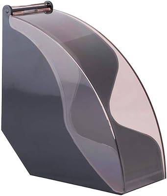 Acrylic Coffee Filter Paper Holder Storage Dispenser Rack with Dustproof Cover