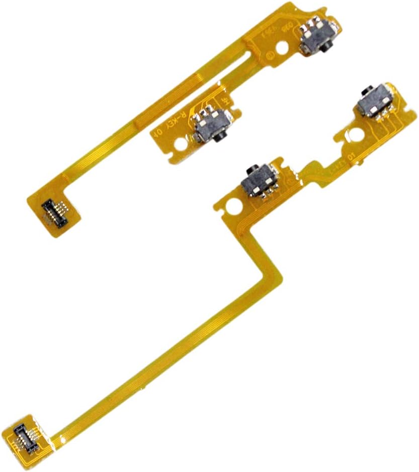 Suyitai Repair L/R Switch Button Replacement for Nintendo New 3DS XL LL 2015 Version Shoulder Trigger Button Left & Right L/R ZL/ZR Flex Cable