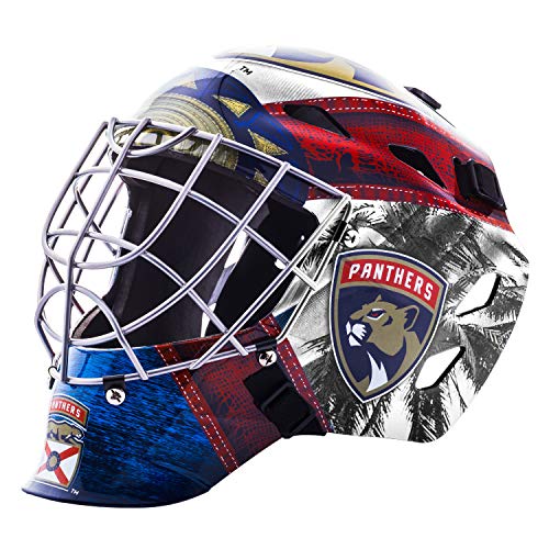 Franklin Sports GFM 1500 NHL Florida Panthers Goalie Face Mask