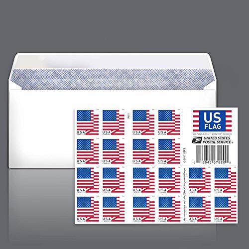 The News Stamps Business Envelope Additional 2018 Forever Postage Stamps (2 Sheet 40 Stamps) - Thumbnail 2