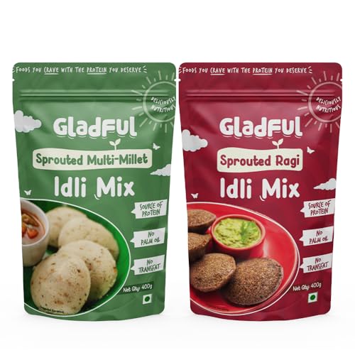See full amazon price history chart for Gladful Ragi and Multi Millet Idli Instant Mix - High Fiber, No Palm Oil, No Transfat Perfect for Quick and Nutritious Healthy Protein Breakfasts - Pack of 2-800 gm Gladful Ragi and Multi Millet Idli Instant Mix - High Fiber, No Palm Oil, No Transfat Perfect for Quick and Nutritious Healthy Protein Breakfasts - Pack of 2-800 gm (B0D7MM7C31) Amazon Price History, Amazon Price Tracker