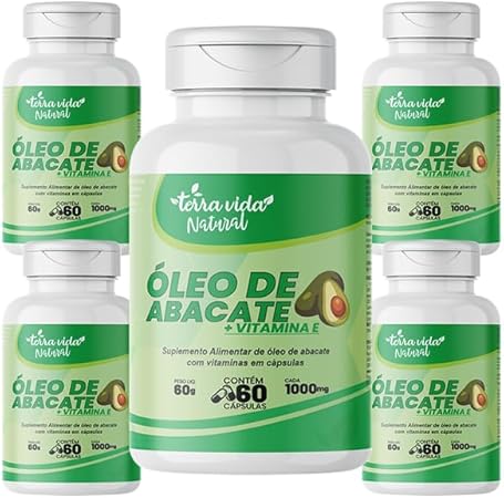 5 Óleo De Abacate Com Vitamina E Com 1000mg em promoção! Veja a oferta e mais achadinhos de Vitaminas & Suplementos Hoje é o melhor dia para comprar 5 Óleo De Abacate Com Vitamina E Com 1000mg com aquele preço maroto! Promoção! Aproveite a oferta!