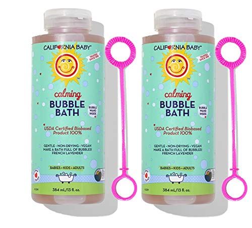 Image of California Baby Bubble Bath - Calming, 13 oz (Pack of 2)