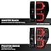 VIPMOTOZ LED Neon Tube Tail Lights Brake Lamps Assembly For 2009-2014 Ford F150 Pickup Truck Matte Black Housing Smoke Tinted Lens Driver and Passenger Side Pair Set