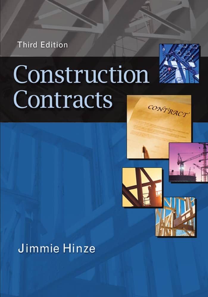 Construction Contracts: Hinze, Jimmie: 9780073397856: Amazon.com