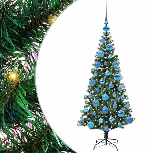 Árbol de Navidad artificial LED USB Tidyard verde resistente de bajo mantenimiento 3