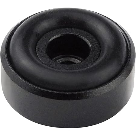 Dynavox Aluminium poten voor hifi-apparaten, set van 4, gepolijste voeten met hoge stabiliteit en rubberen dempers, zilver Dynavox Aluminium poten voor hifi-apparaten, set van 4, gepolijste voeten met hoge stabiliteit en rubberen dempers, zilver