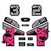 STAR SAM Adesivi Compatibili con forcella bici Fox 32 SC Factory 2022 Rosa 1 CMT
