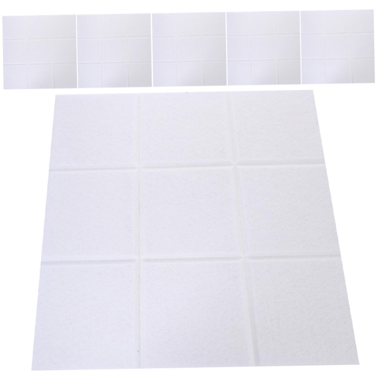 Panel de Pared Fonoabsorbente de Poliéster, 9 Bloques, 6 Piezas