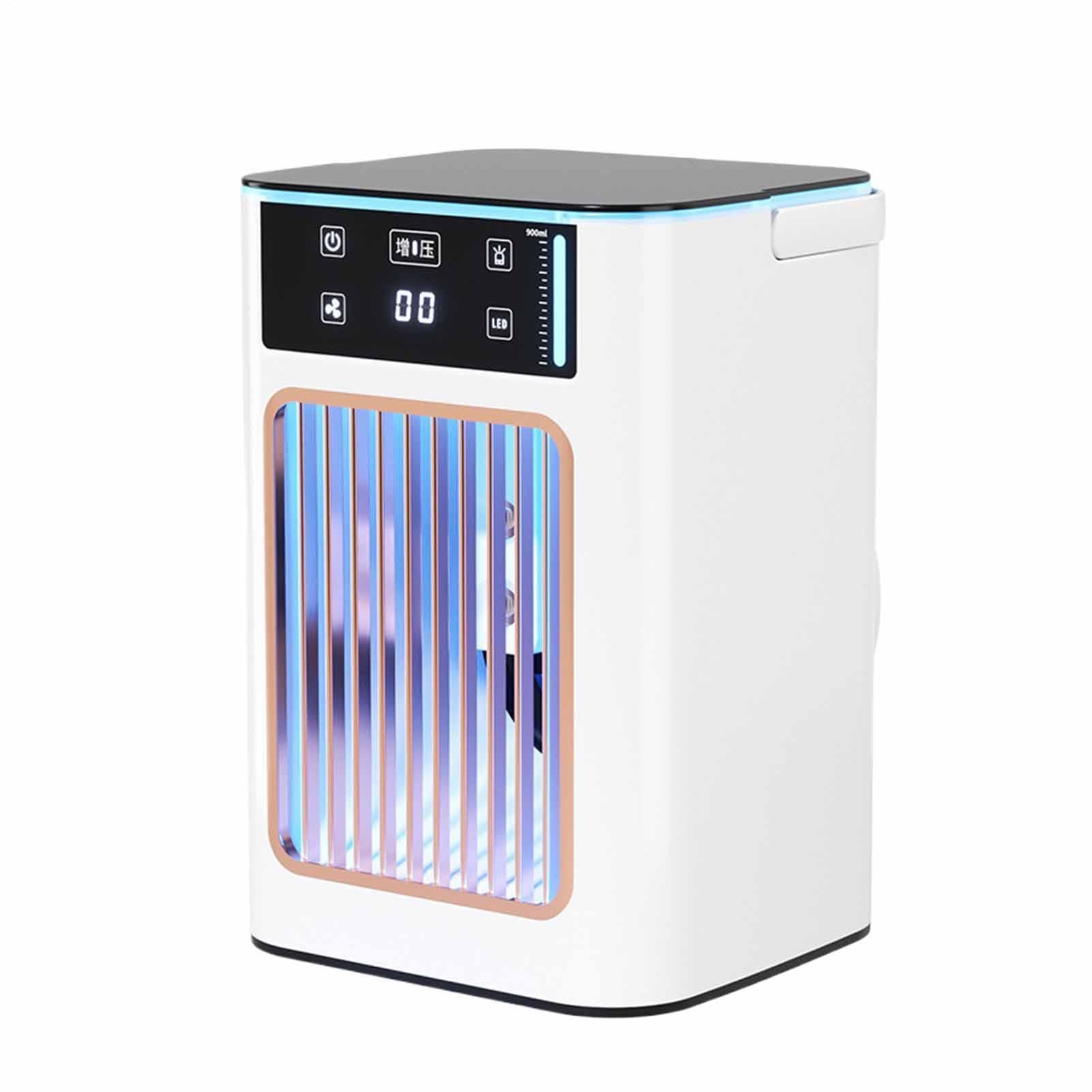 Ventilador Personal Portátil 3-Velocidades | Ventiladores Enfriadores Que Soplan Aire Frío Para Verano Interior Hogar Oficina Dormitorio Escritorio Residencia Viaje
