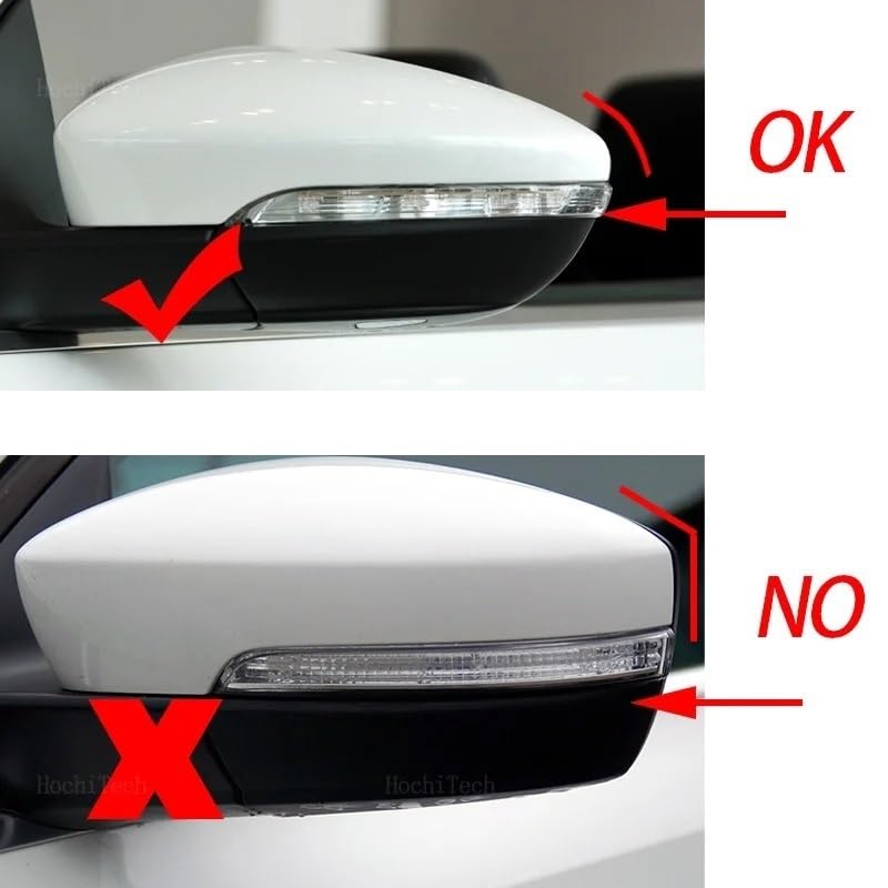 Espejo retrovisor térmico de sustitución para modelos Passat B7, CC, EOS y Beetle A5 3