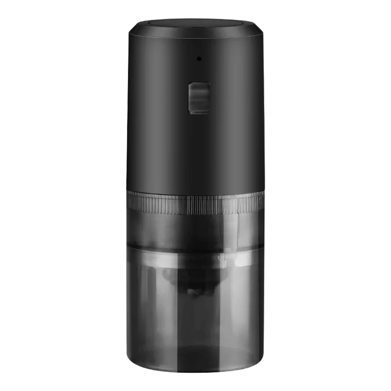 EDEDE Macchina da caffè Espresso Portatile, Macinacaffè Automatico Portatile for Chicchi di caffè, macinazione in 1, Nucleo in Ceramica, Spessore a Polvere Regolabile per Viaggi, Campeggio(Noir)