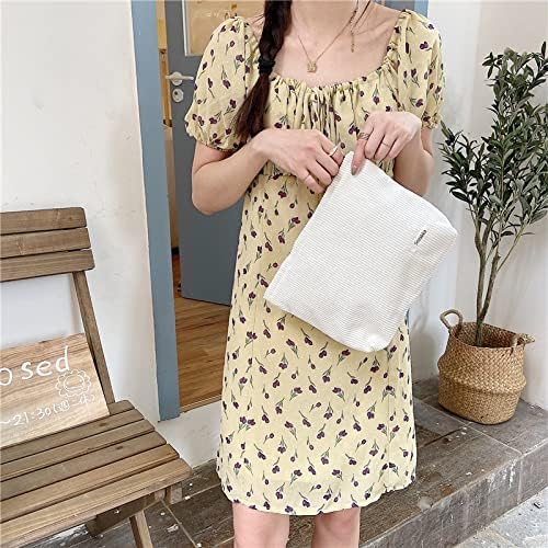 Miniatura 2 de Bolsa de maquillaje de 2 piezas, bolsa de cosméticos a cuadros, bolsa grande de aseo de viaje, bonita bolsa de maquillaje para brochas de maquillaje