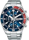 pulsar herren-armbanduhr pq2055x1 Metallband und Faltschließe mit Sicherheitsdrücker