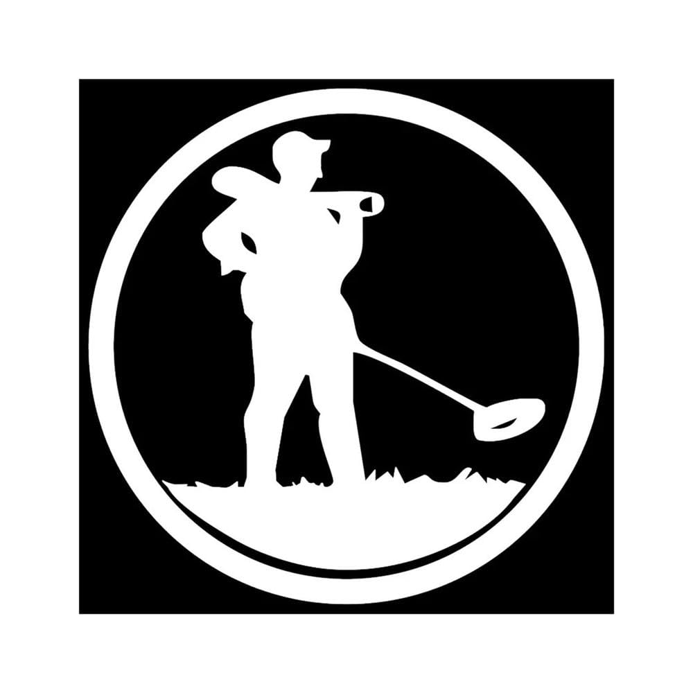 Treasure Hunter Car Sticker Automobiles Motorcycles Exterior Accessories Vinyl Decals(White,15CM X 15CM)