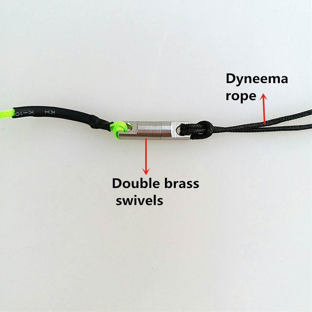 Baoblaze Hohe Qualität Aluminium Mini Reel Fingerreel Unterwasser Sport Finger Reel mit 15/30 Meter Leine und Karabinerhaken