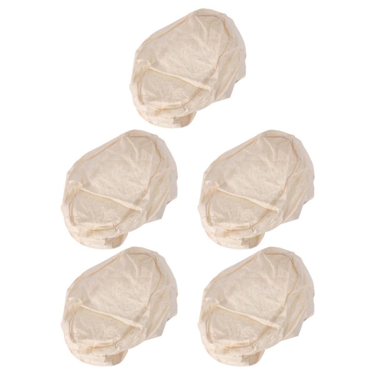 Amosfun Juego De 20 Cestas Para Prueba De Pan Cestas Para Utensilios De Cocina Cubierta Para Cesta De Pan Revestimiento Para Hacer Repostería Dispositivo Para Hornear Revestimiento