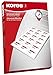 Produktbild Kores L7037 Universal-Etiketten, 70 x 37 mm, weiß, 100 Blatt