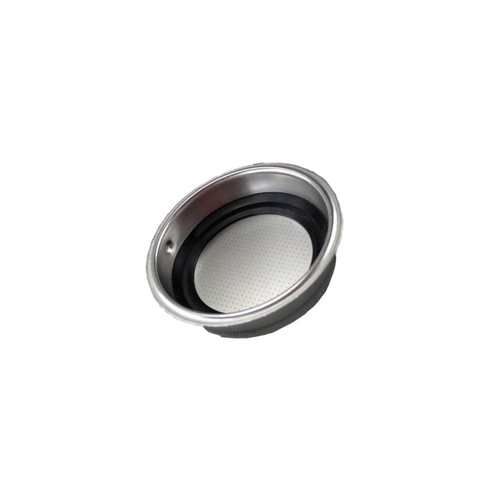 Msioytog 51mm Espresso Filter Basket Stainless Steel Portafilter Baskets Coffee Ground Strainer Espresso Powder Bowl for Coffee Dishwasher Safe Filter