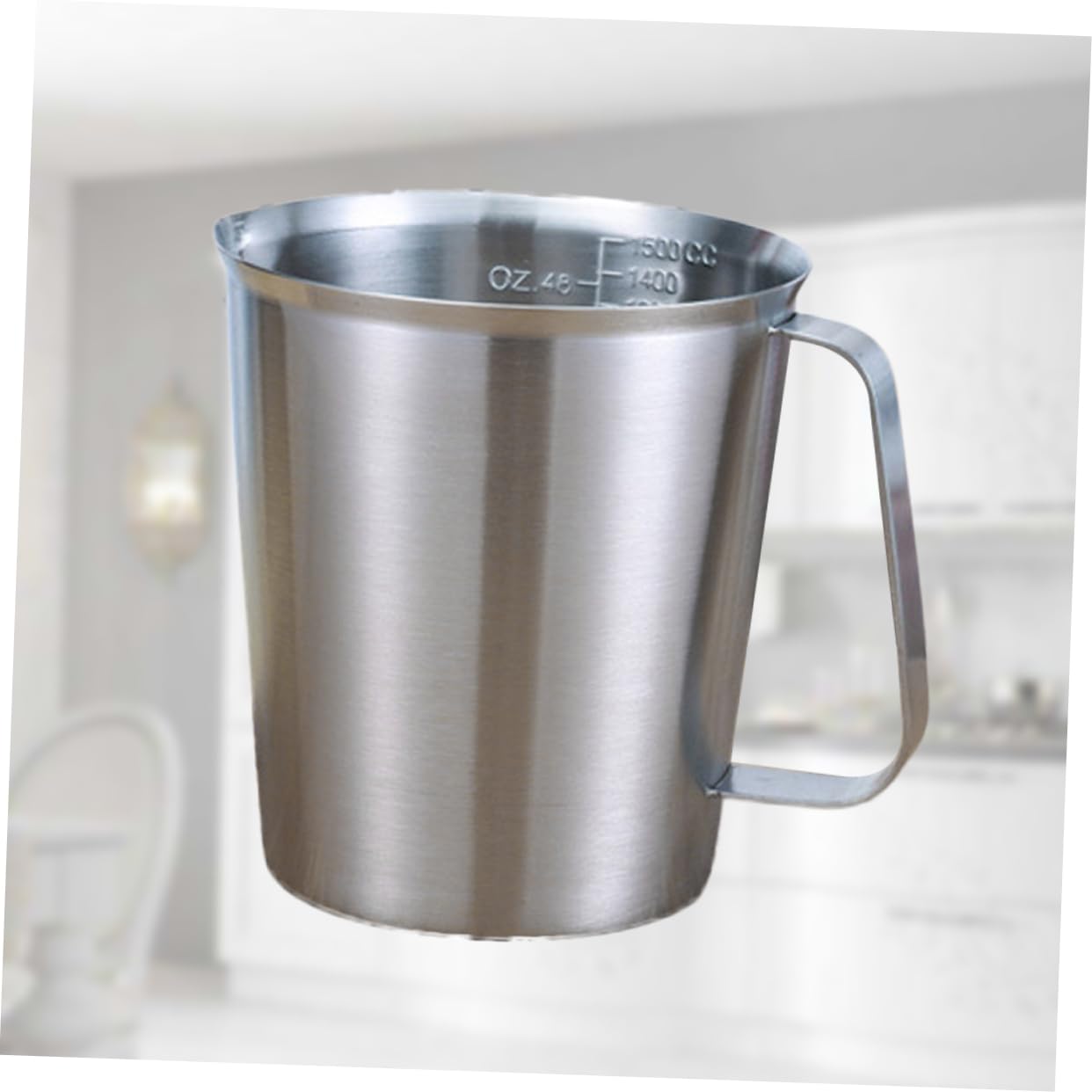 Tasse à Mesurer en Acier Inoxydable 1500ml Argenté