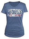 NBA Women's Tri Blend Short Sleeve V Neck