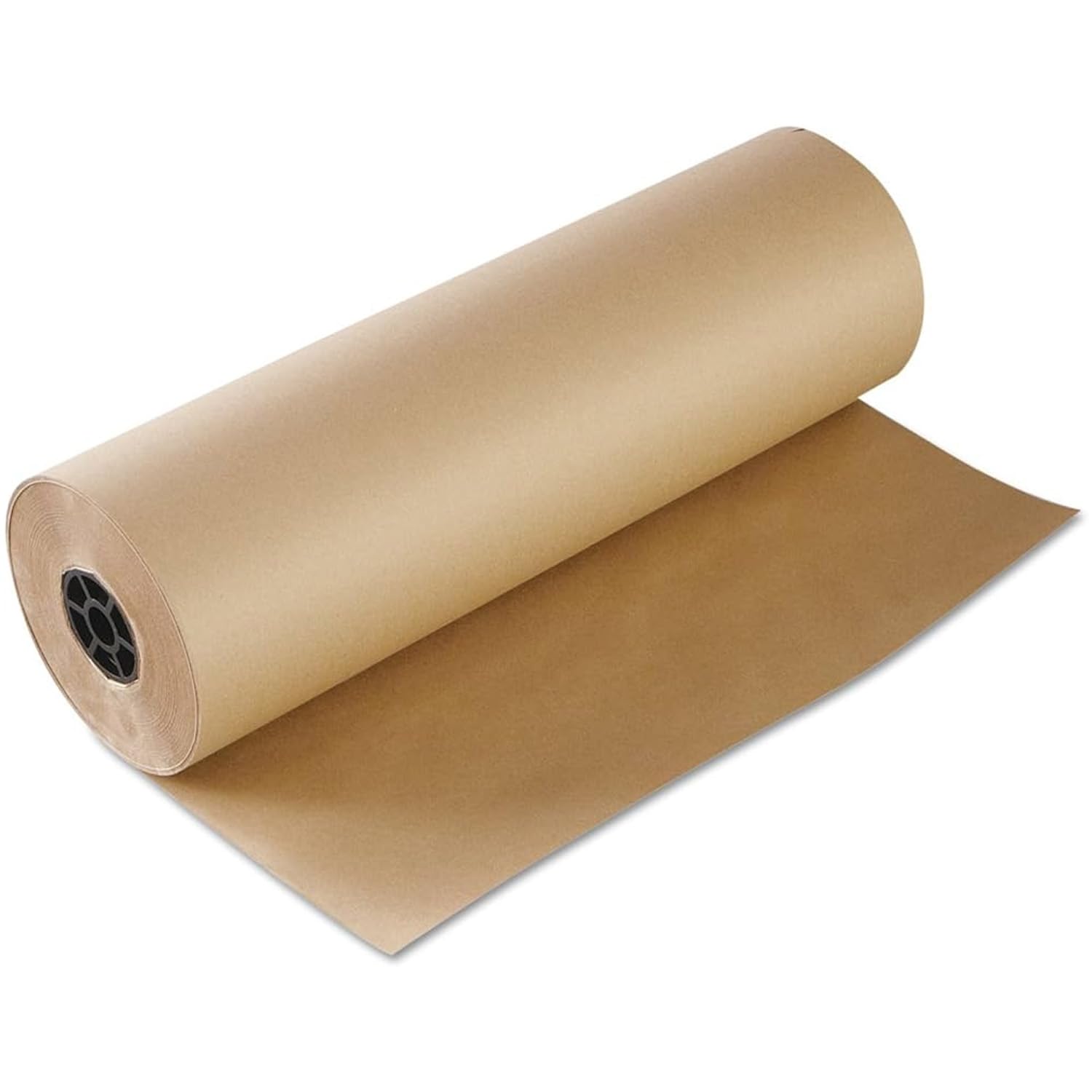 Soul Mantra Rolka papieru typu kraftowego, brązowy, 80 g/m² (50 cm x 200 m) – wysokiej jakości papier do pakowania i majsterkowania do różnorodnych zastosowań, 100% poddany recyklingowi (opakowanie 3)