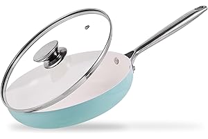 JEETEE Nonstick Frying Pan with Lid