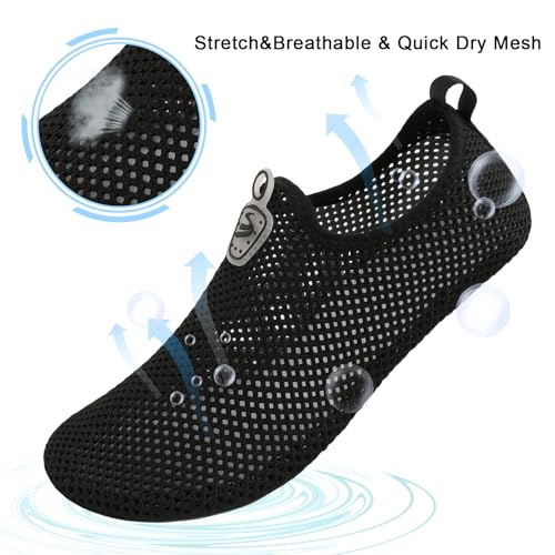 Image of Spesoul Womens Mens Water Shoes Quick Dry Beach Swim Shoes Barefoot Aqua Socks Outdoor Sand Socks for Pool River Diving