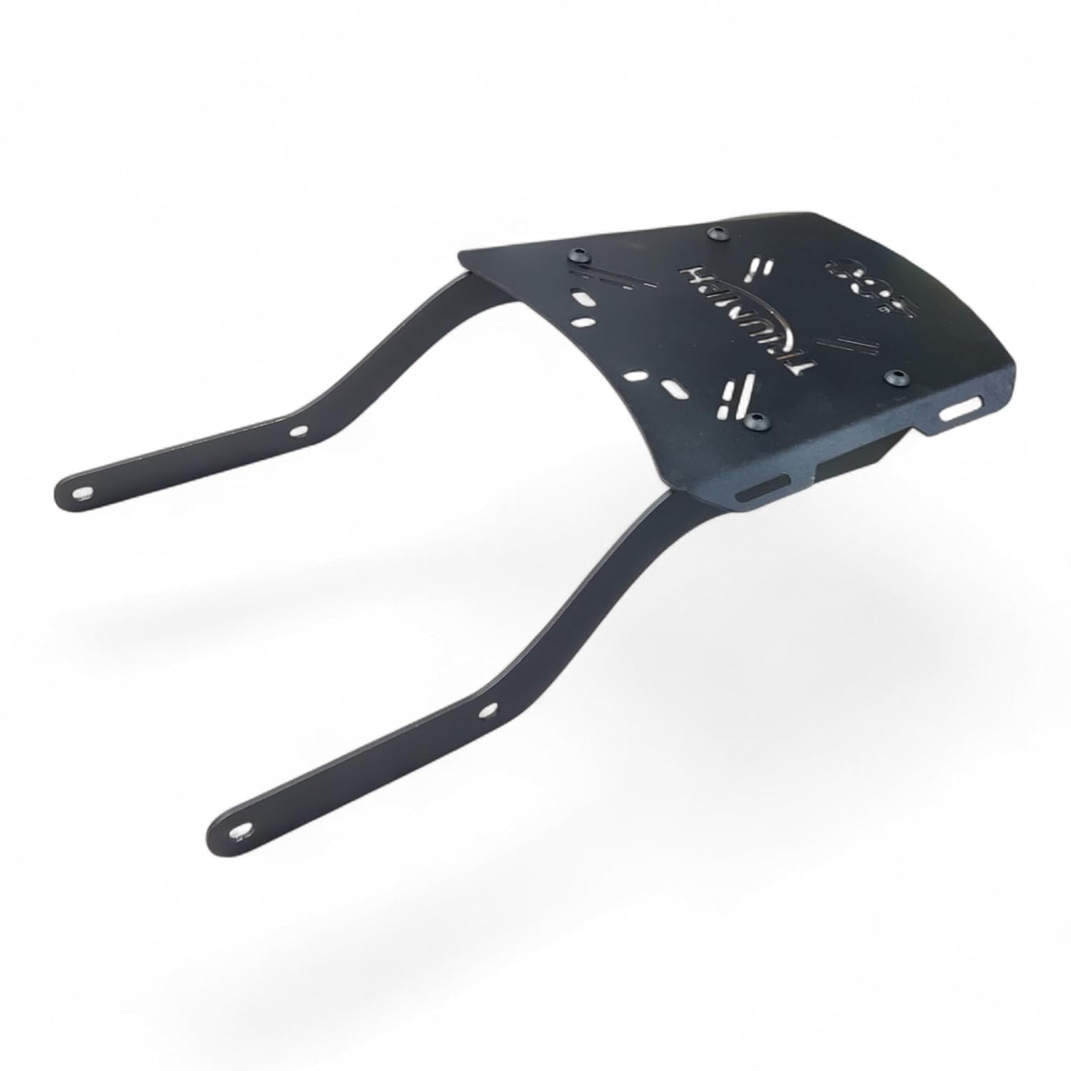 top plate luggage carrier with heavy weight load support for triumph speed 400 (top plate)
