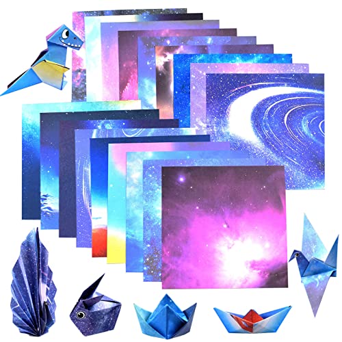 Royitay Origami-Papier, 150 Blatt Doppelseitig in 36 Lebendigen Farben für...