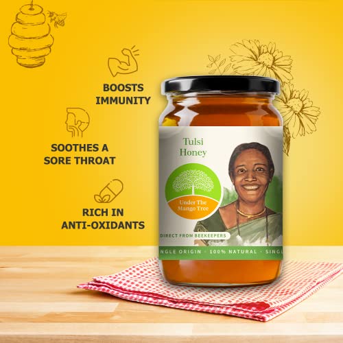 Image of UNDER THE MANGO TREE UTMT Healthy Honey combo | Tulsi, Jamun and Eucalyptus Honey Combo | Single Flora | Unprocessed Raw honey | 100% Natural | Single Origin