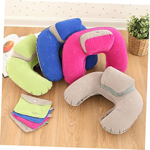 Almohada Inflable para Viaje 35x26 cm Gris miniatura 2