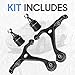 Front Lower Left Right Control Arms Ball Joints Kit Replacement Suspension Kit for Acura TL 2004 2005 2006 (4pc)