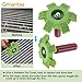 Fin Straightener Comb Air Conditioner Fin Comb Radiator Condenser AC Cleaner Repair Tool Air Conditioning Brush Accessory for Cleaning Car Automotive Refrigeration Radiator Evaporator 2Pcs