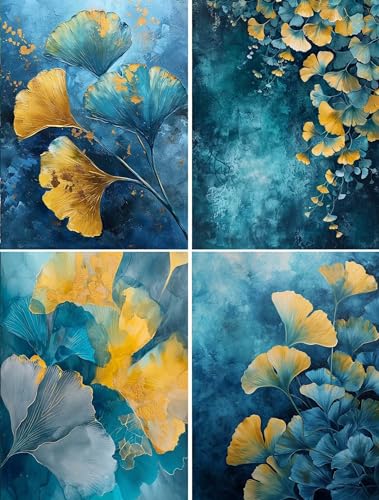 Diamond Painting Feuilles 5D - Kit Complet Broderie Diamant Plantes pour Adultes et Enfants - 70x95cm