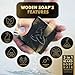 Woden Men's Natural Soap Bar - Beard, Body and Hair Soap 120g | Groom like a Viking | Smokey Woods | Blessed Seed