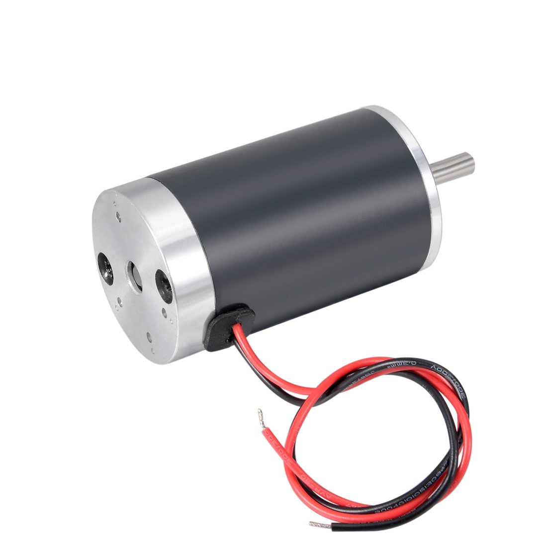 sourcing map Motor Eléctrico De 24V DC De Alta Velocidad De 3000Rpm 300G.cm Cepillado De Par