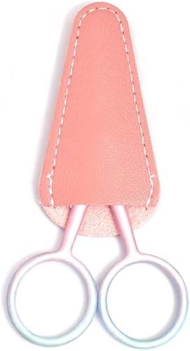 Miniatura 6 de Tijeras de manicura prémium de punta redondeada, multiusos, de acero inoxidable, para cutículas, pedicura, belleza, para uñas, cejas, pestañas, piel